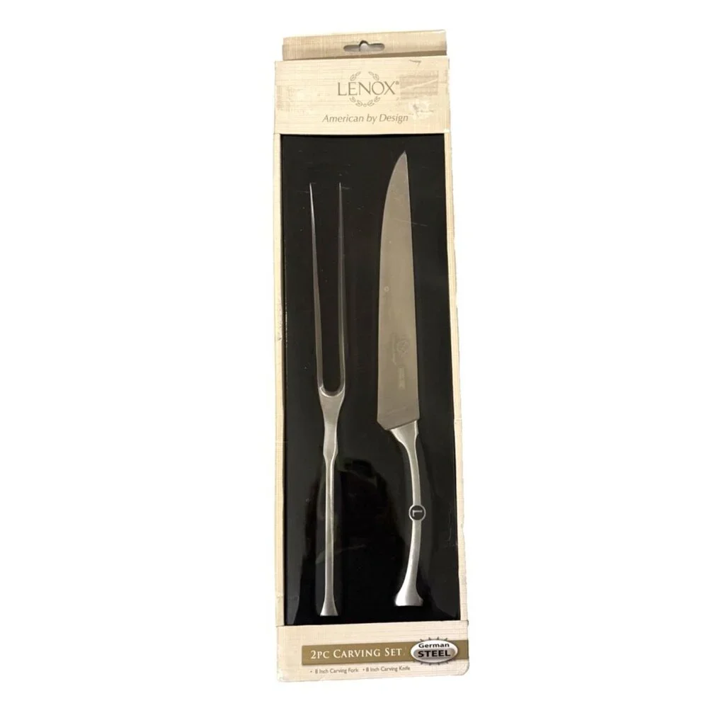 Lenox American By Design 2 Piece German Steel Carving Set